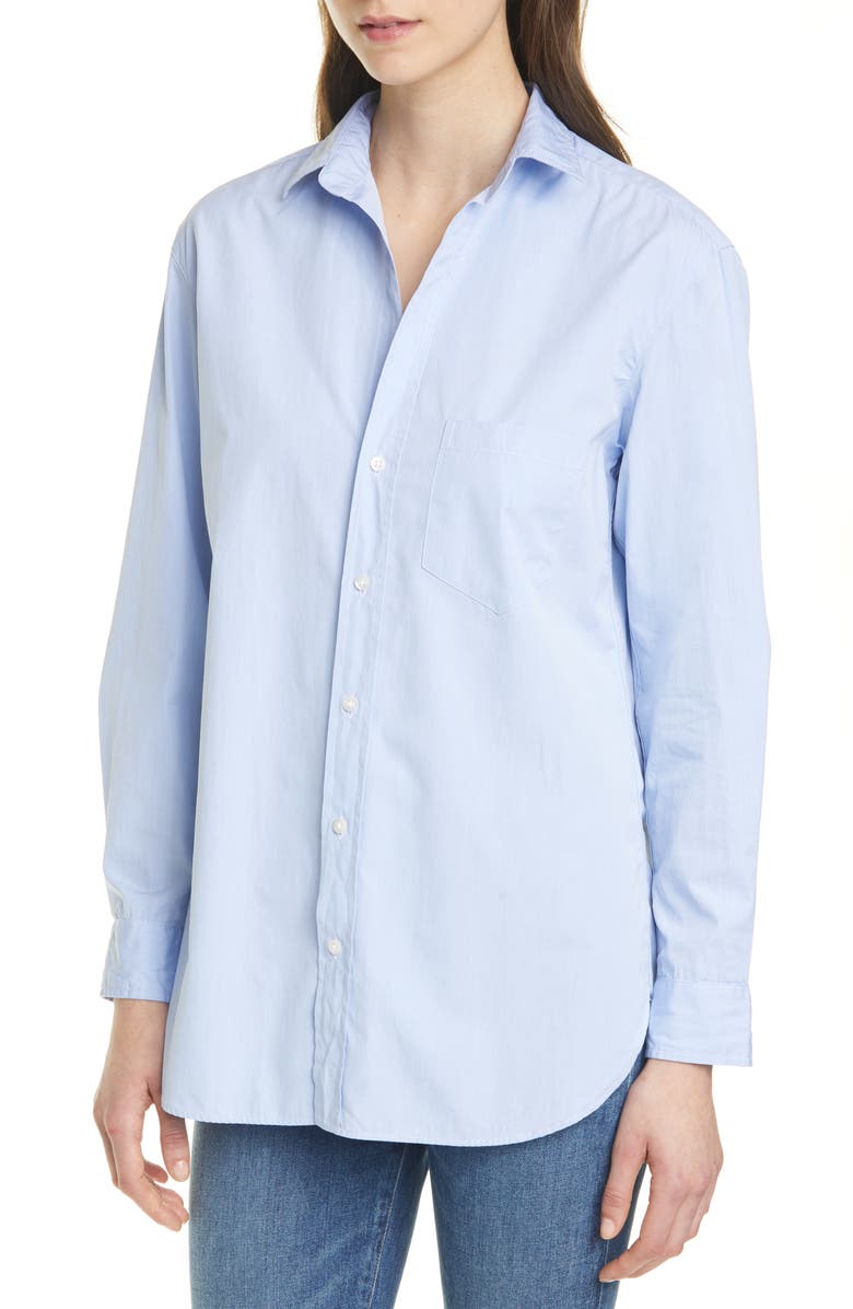 Frank & Eileen Solid Button-Up Shirt, Alternate, color, 