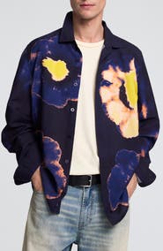Desigual Floral Long Sleeve Button-Up Shirt