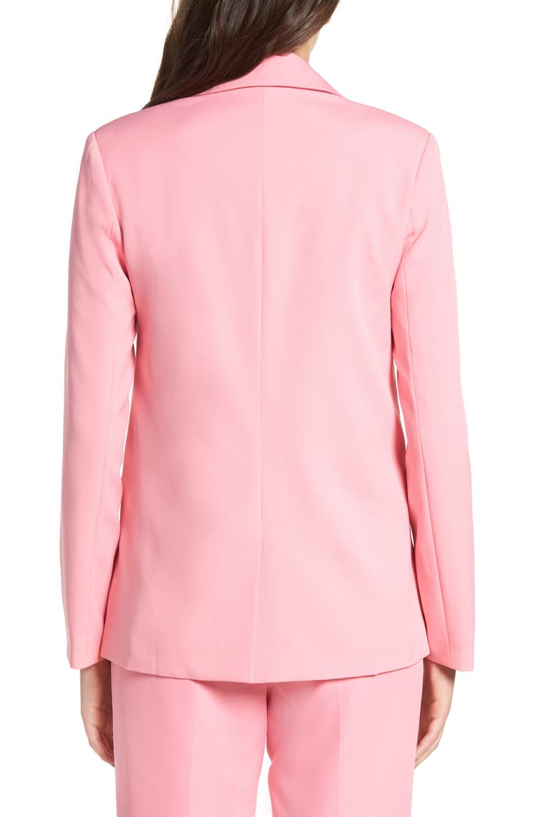 Peaked Lapel Jacket, Alternate, color, CANDY PINK