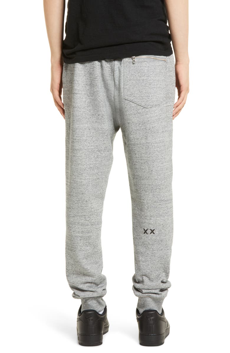 Cult of Individuality Zip Pocket Sweatpants, Alternate, color, Heather Grey