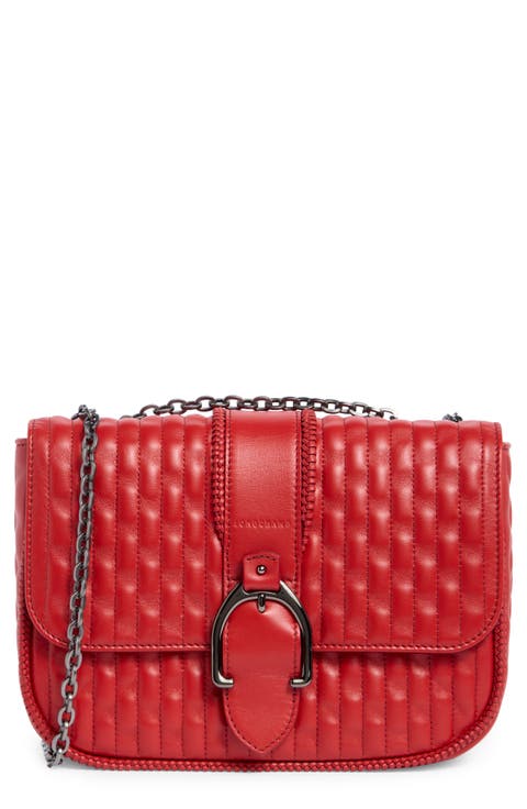 Amazone Small Quilted Leather Crossbody Bag