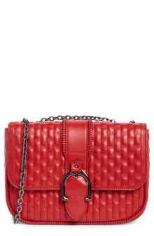 Longchamp Amazone Small Quilted Leather Crossbody Bag