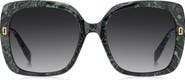 Marc Jacobs 56mm Square Sunglasses