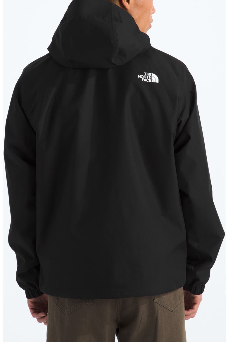Quest Mono Hooded Waterproof Jacket, Alternate, color, TNF BLACK