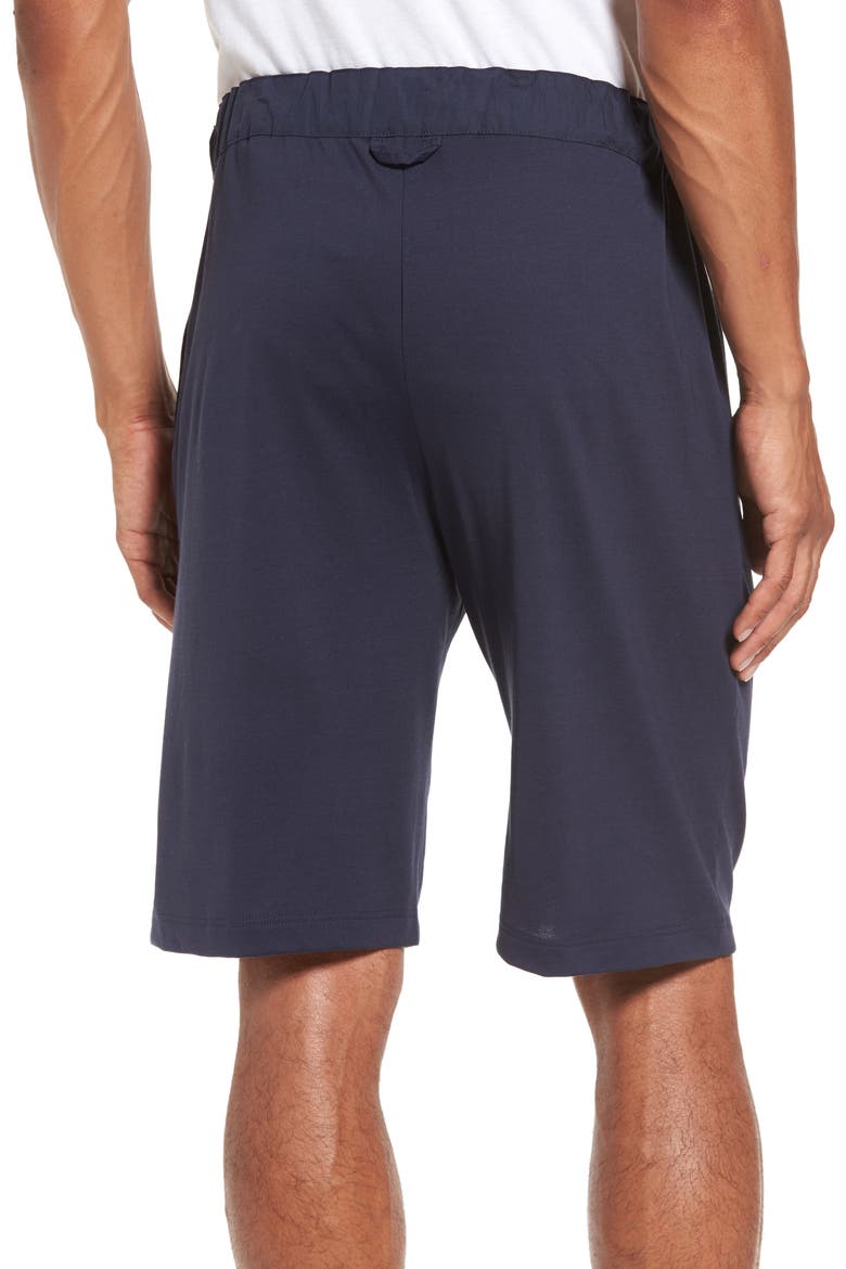 Night and Day Cotton Knit Drawstring Shorts, Alternate, color, BLACK IRIS