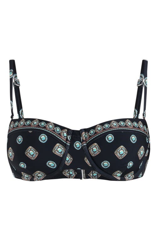 L Agence L'agence Alexandra South Western Convertible Bandeau Bikini