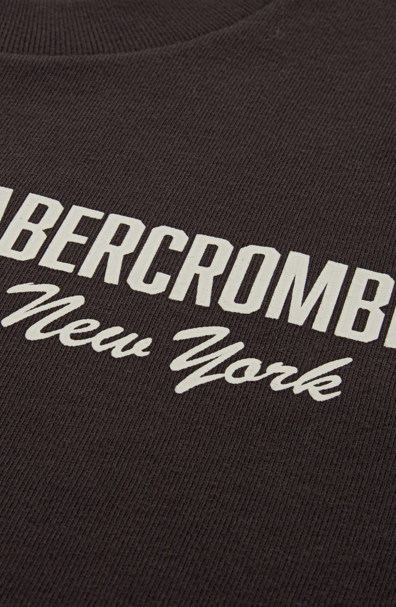 abercrombie kids Kids' Rec League Graphic T-Shirt, Alternate, color, After Dark