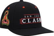 Mitchell & Ness Men's Mitchell & Ness Black San Jose Clash LOFI Pro Snapback Hat