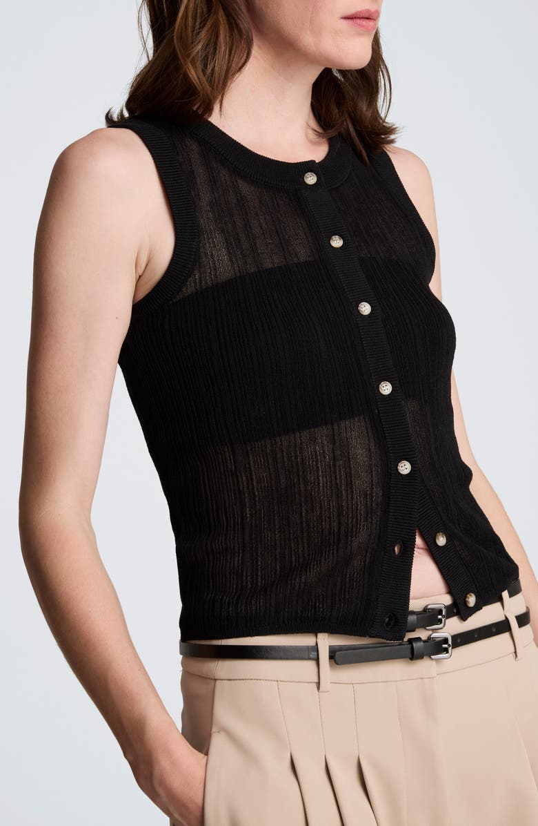 Kenneth Cole Rib Knit Vest, Alternate, color, 