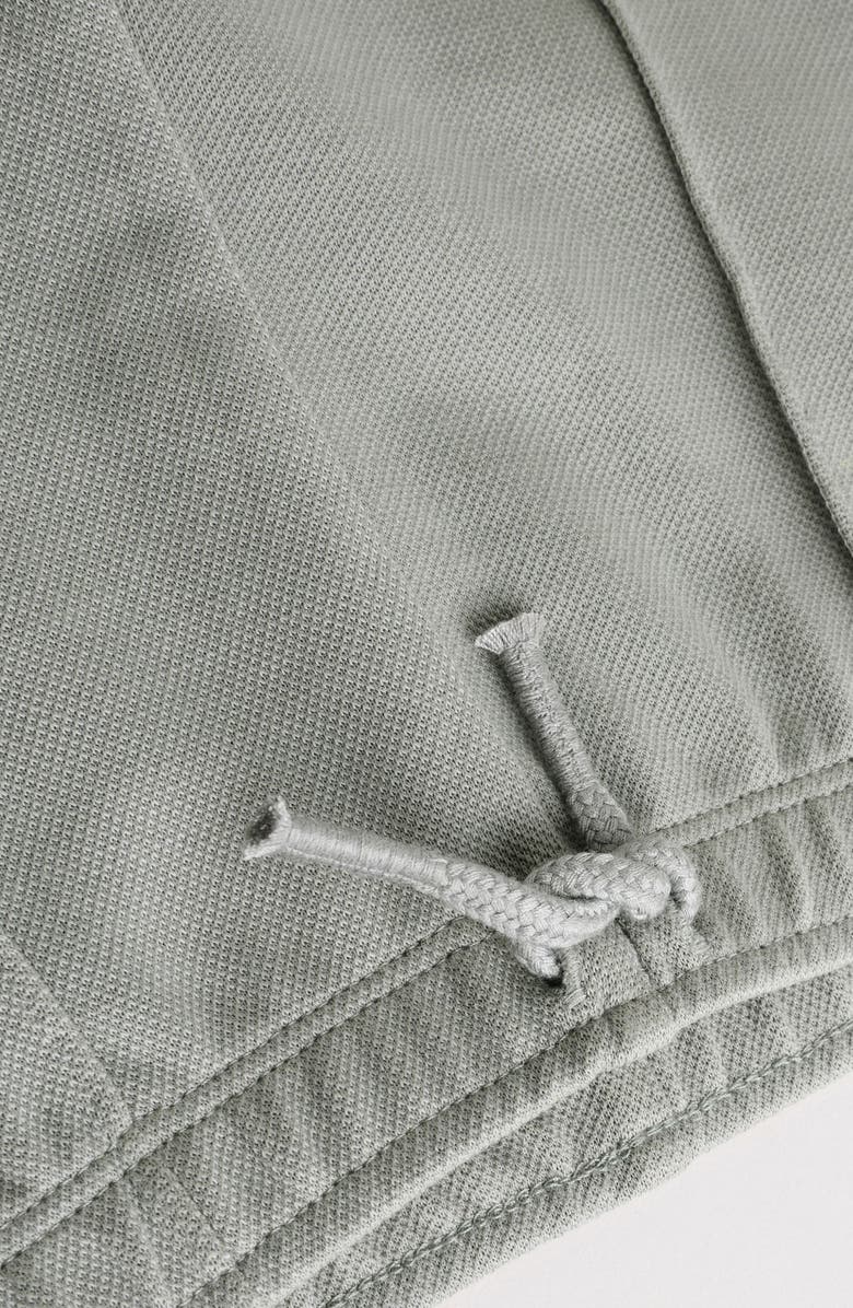 NEXT Half Zip Polo & Pleated Pants Set, Alternate, color, Grey