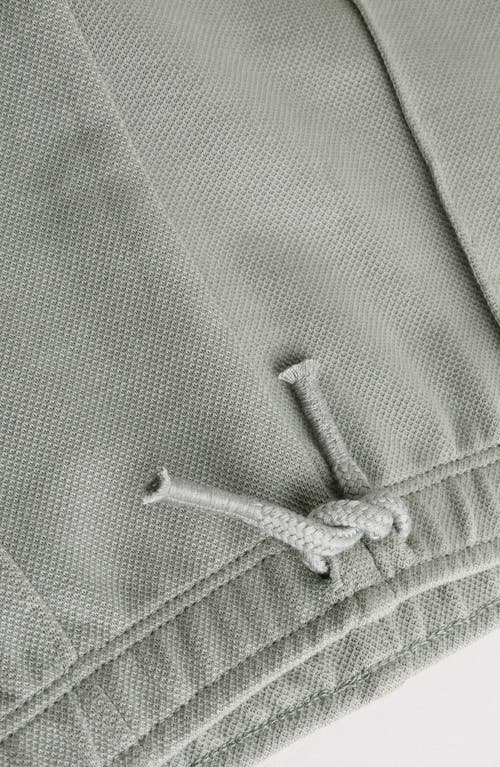 Next Half Zip Polo & Pleated Pants Set In Gray