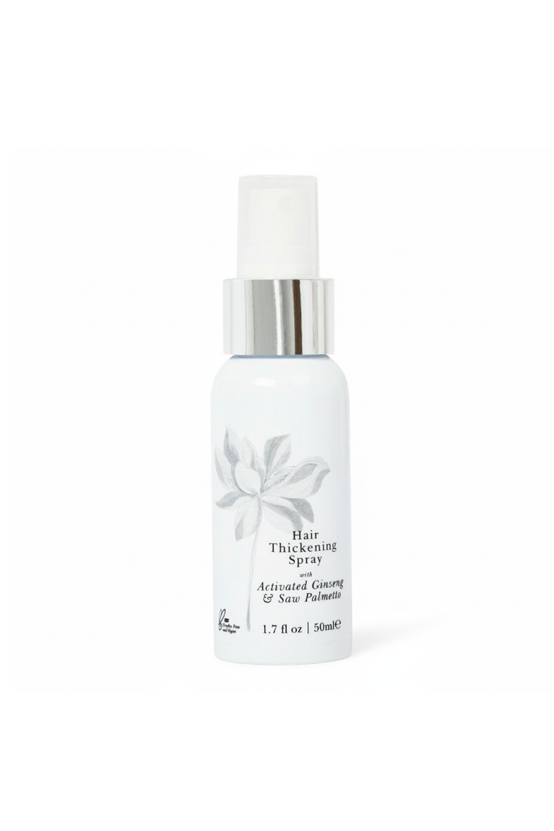 Natural Hair Thickening Spray  with Activated Ginseng & Saw Palmetto, Main, color, white