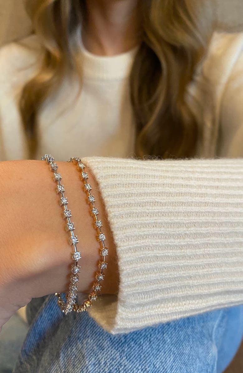 Dana Rebecca Designs Ava Bea Interval Tennis Bracelet, Alternate, color, 