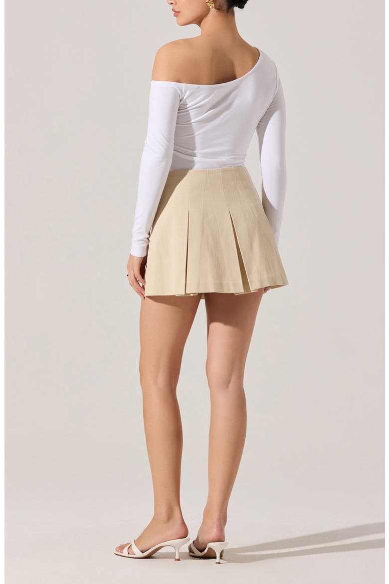 Kora One-Shoulder Top, Alternate, color, WHITE