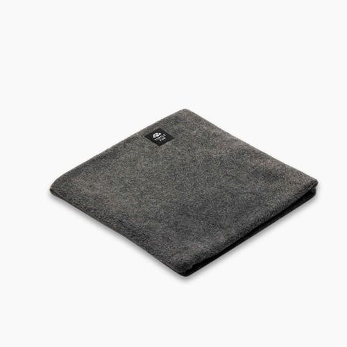 Turtle Fur Youth Double-layer Fleece Neck Warmer In Gray