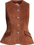 Cinq à Sept Chris Suede Vest