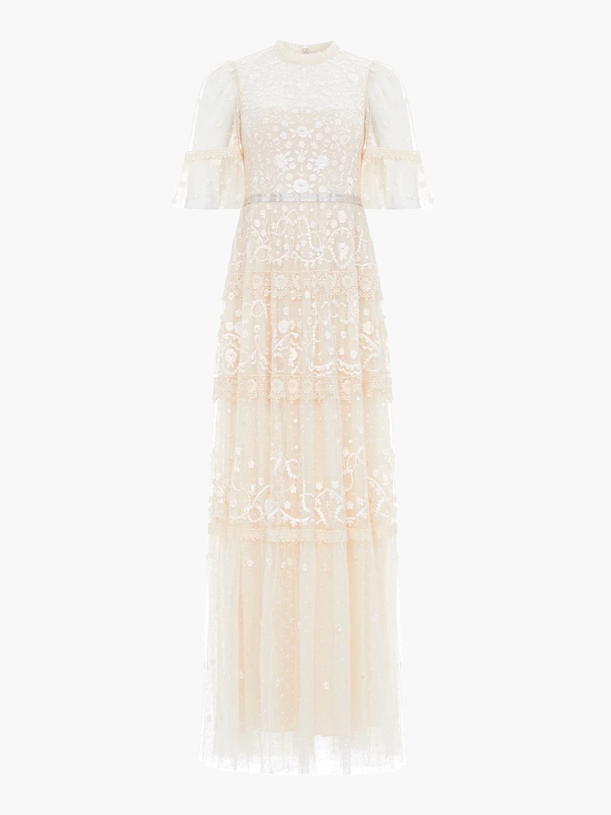 Midsummer Lace Round Neck Dress - image 2