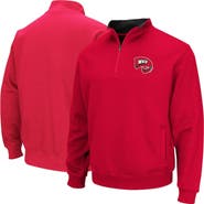 COLOSSEUM Men's Colosseum Red Western Kentucky Hilltoppers Tortugas Quarter-Zip Sweatshirt