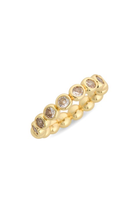 CZ Bezel Eterntiy Ring