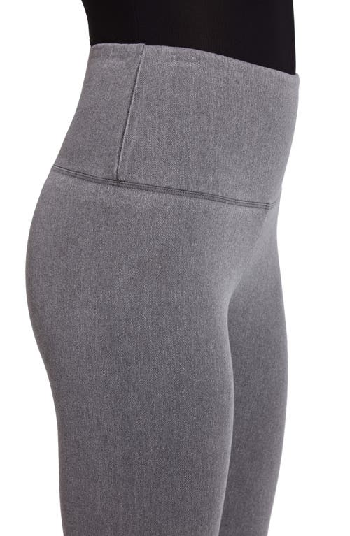 Lyssé Lysse Waist-to-ankle Denim Leggings In Gray