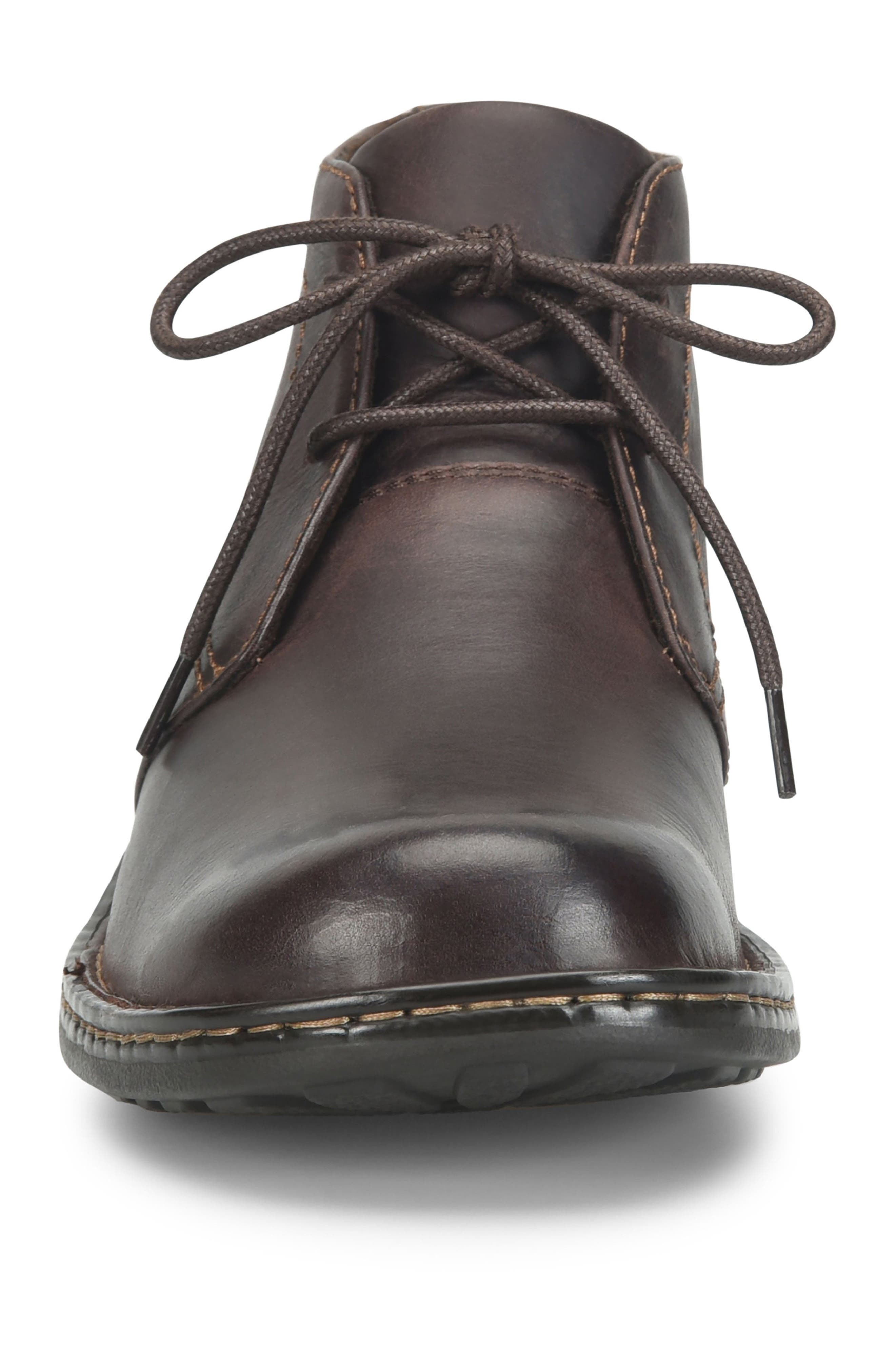 Harrison Plain Toe Chukka Boot, Alternate, color, DARK BROWN