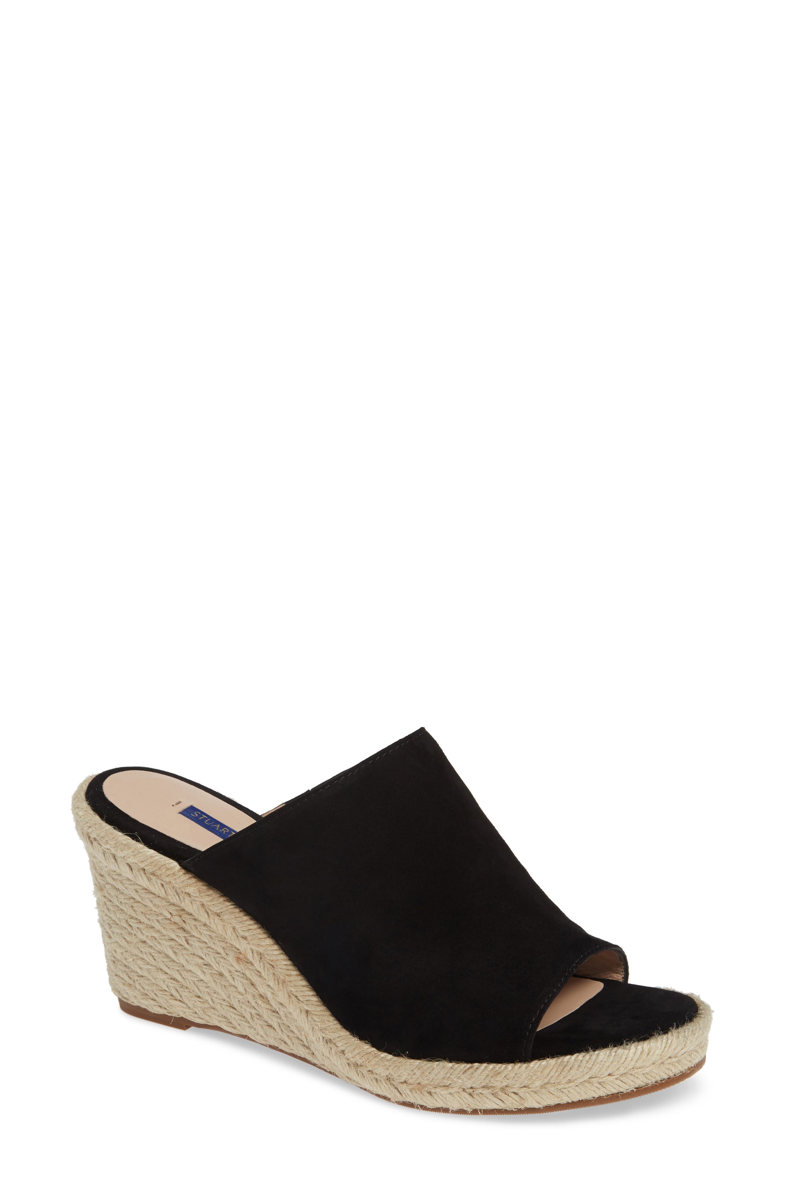 Stuart Weitzman Marabella Slide Espadrille Sandal - Wide Width Available, Main, color, 