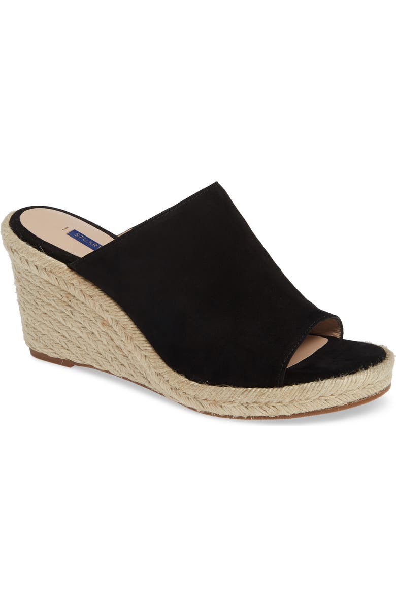 Stuart Weitzman Marabella Slide Espadrille Sandal - Wide Width Available, Main, color,