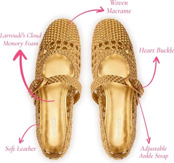 Verona Macrame Ballet Flat