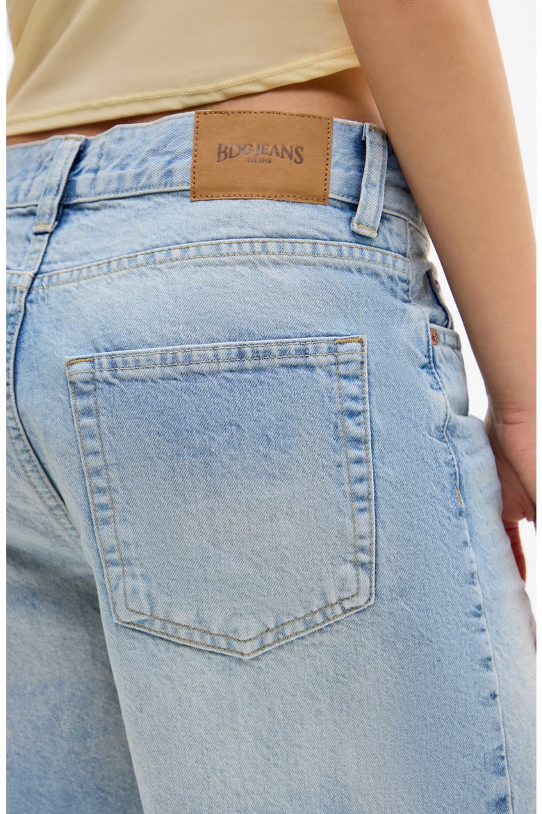 Harden High Waist Denim Shorts, Alternate, color, LIGHT VINTAGE