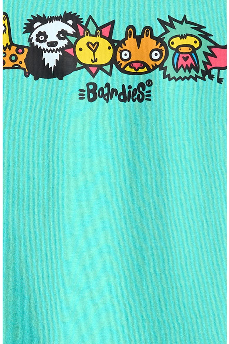 Kids' Munday Jungle Cotton Graphic T-Shirt, Alternate, color, GREEN