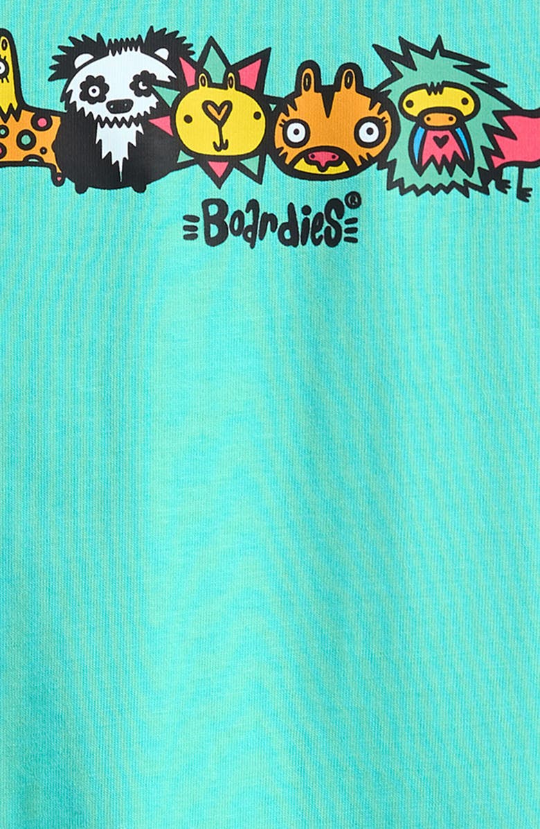 Boardies Kids' Munday Jungle Cotton Graphic T-Shirt, Alternate, color, Green