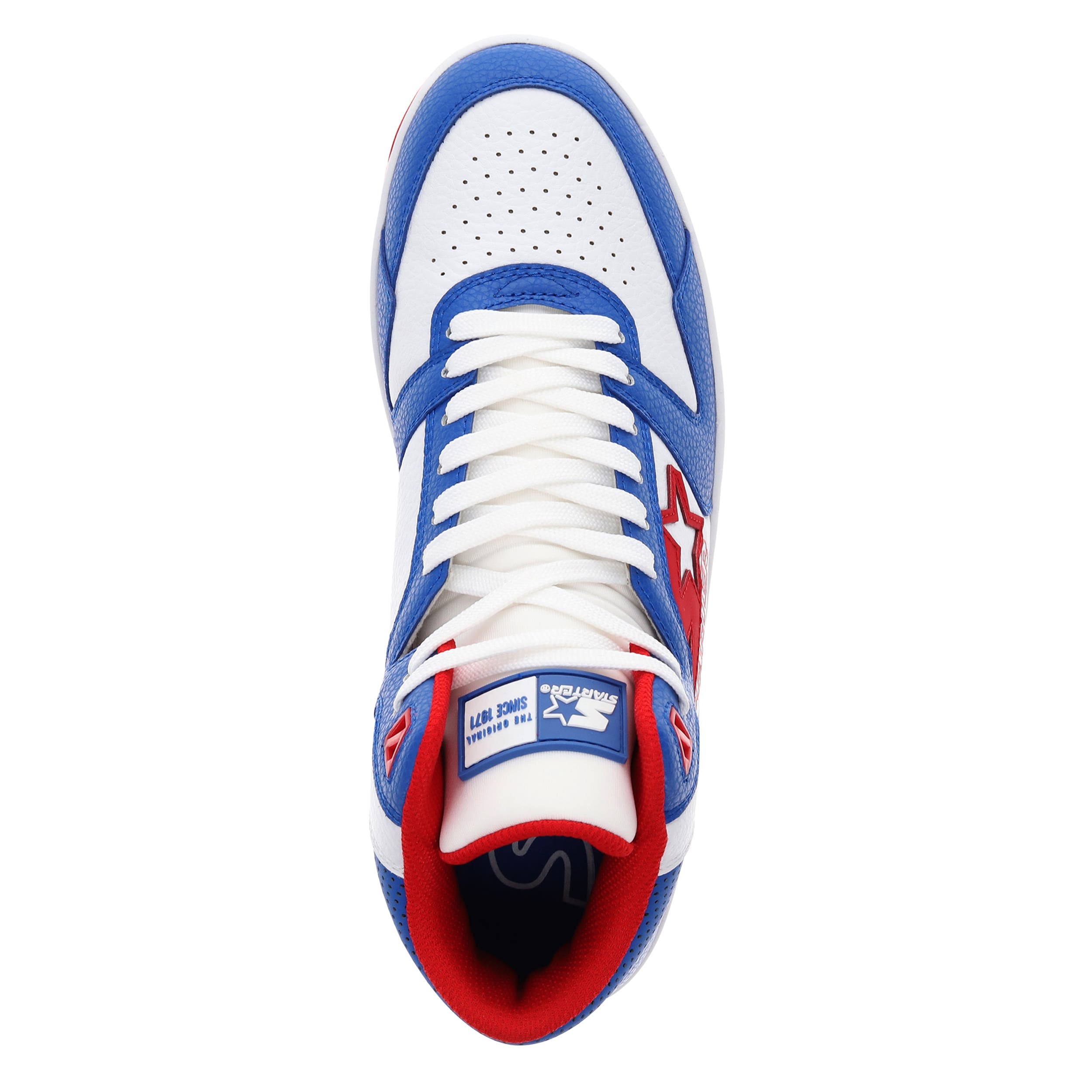 STARTER Breakaway 88 Mid Sneakers, Alternate, color, White/Blue