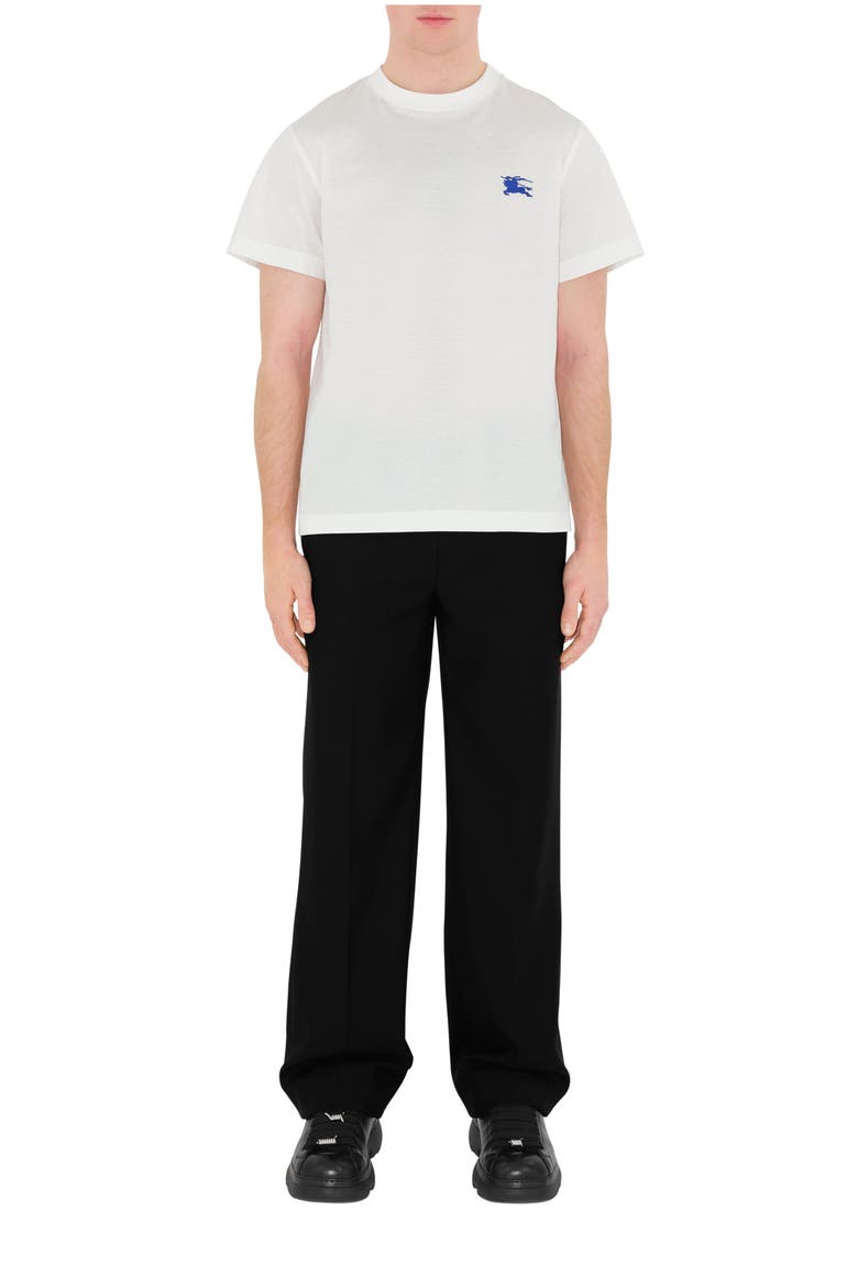 Cotton T-shirt, Main, color, Salt white