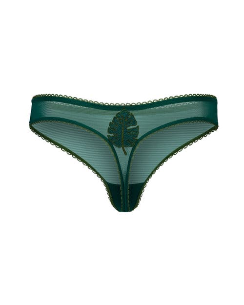 Adore Me Alyshia Thong Panties In Green
