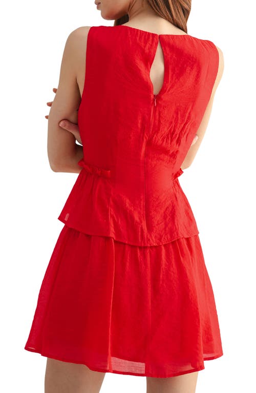 Mila Mae Sleeveless Layered Minidress