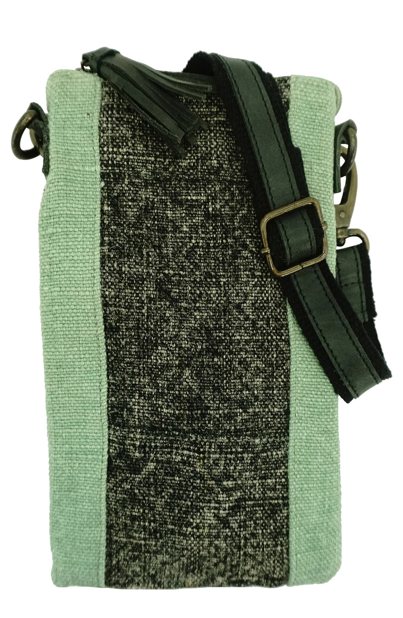 VINTAGE ADDICTION Two-Tone Crossbody Bag