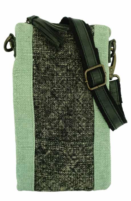 VINTAGE ADDICTION Two-Tone Crossbody Bag