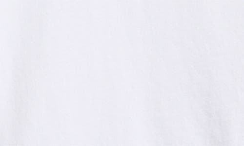 Madewell Puff Sleeve Drop Shoulder Knit Top In White