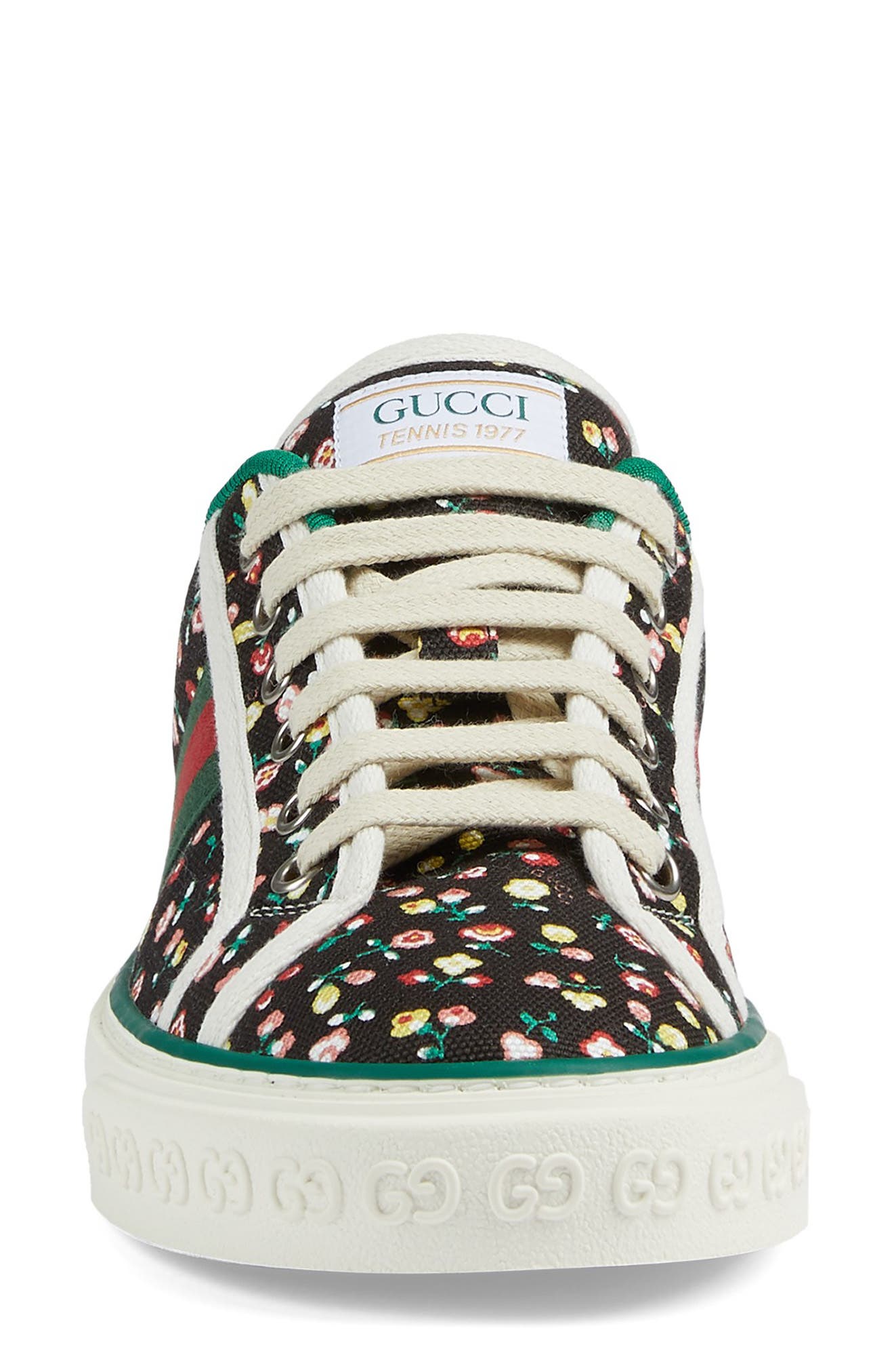 Gucci x Liberty London Tennis 1977 Floral Low Top Sneaker, Alternate, color, 