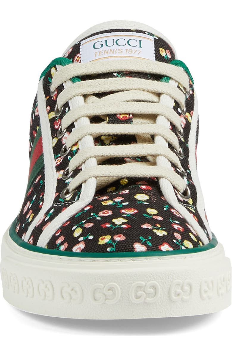 Gucci x Liberty London Tennis 1977 Floral Low Top Sneaker, Alternate, color,