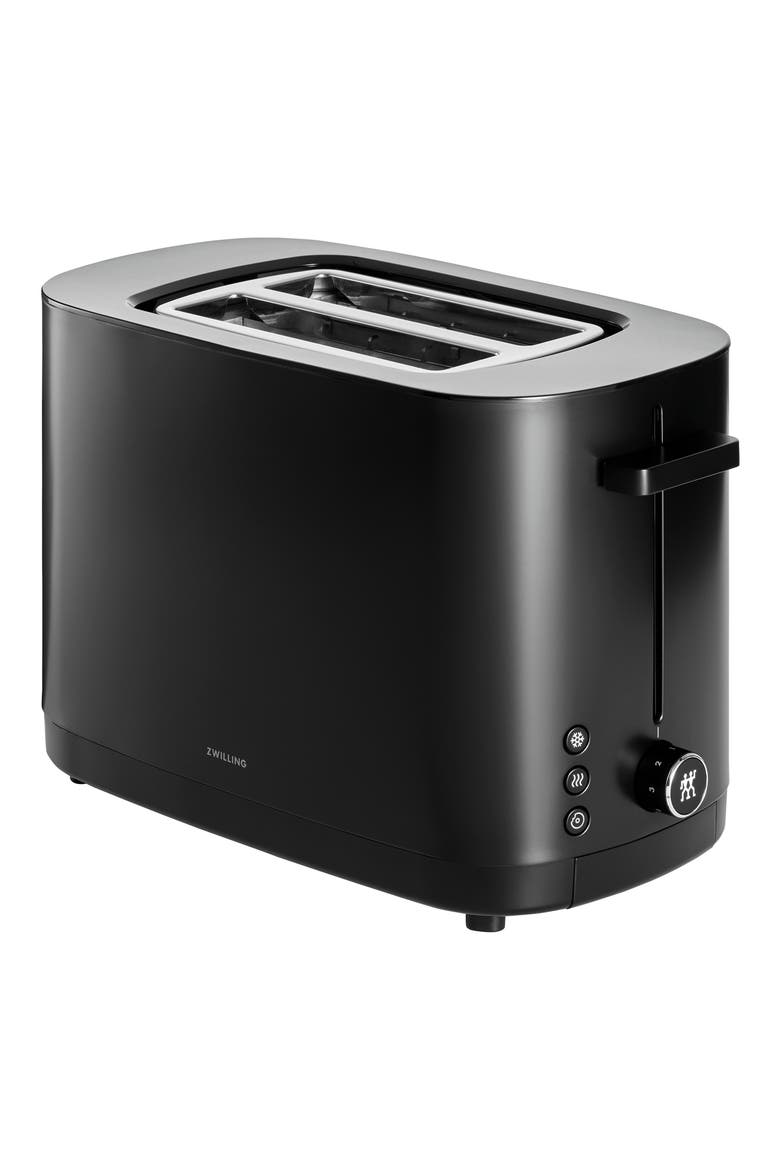 Enfinigy 2-Slot Toaster, Alternate, color, BLACK