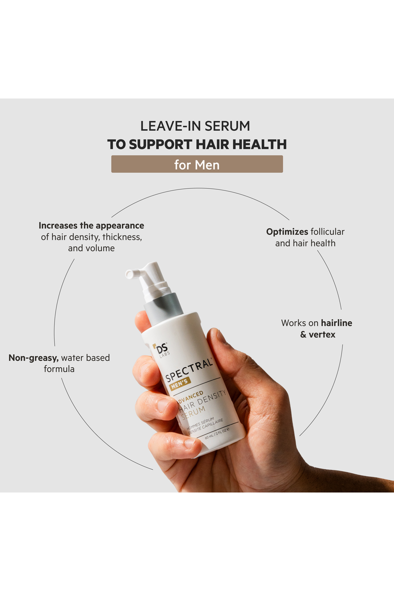 Spectral Men's (DNC-N) Hair Density Serum with Nanoxidil 5%, Alternate, color, No Color