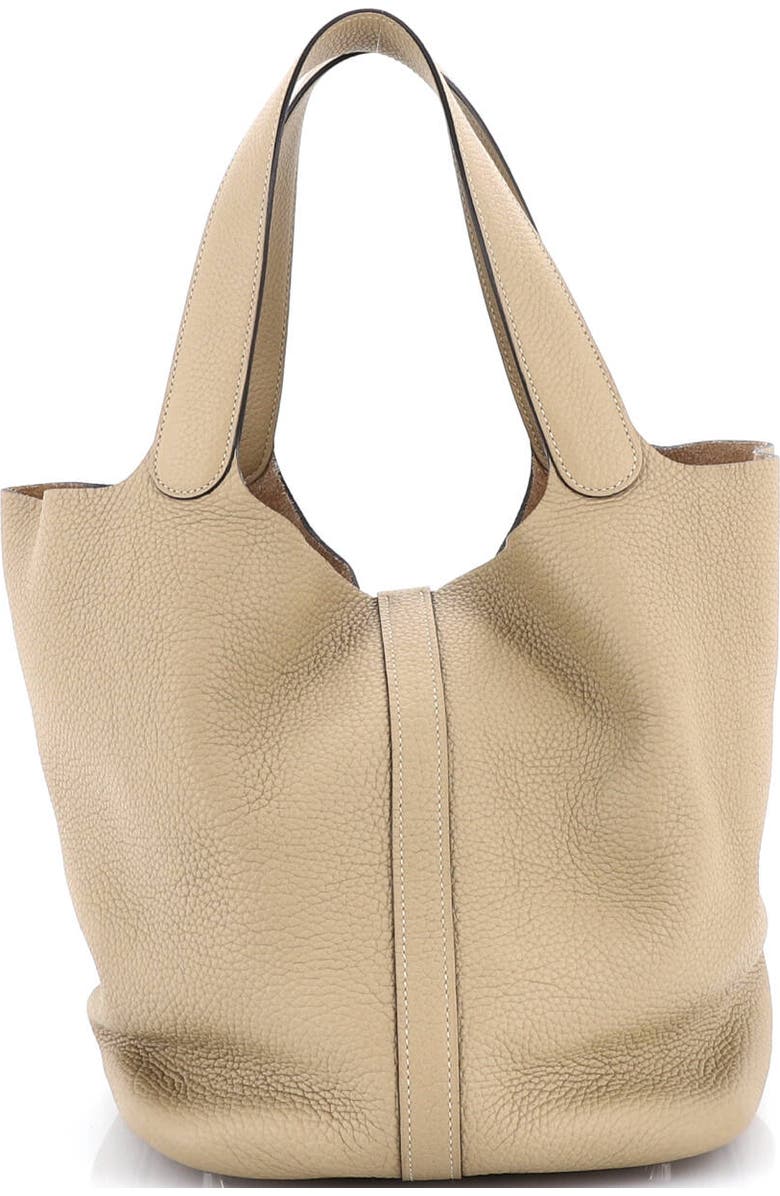 Pre-Owned Hermes Picotin Lock Bag Clemence GM, Alternate, color, Trench