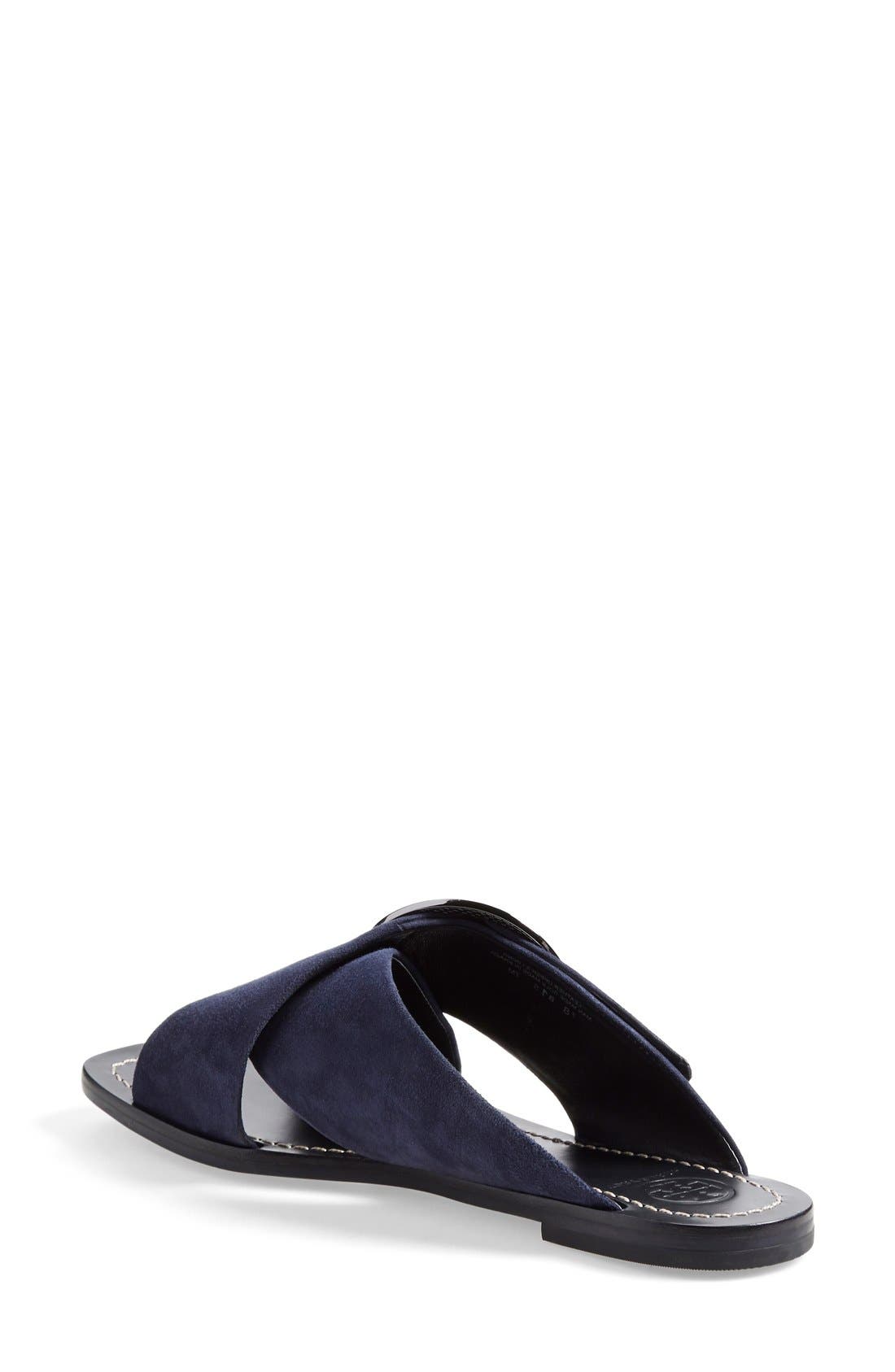 Tory Burch 'Thames' Slide Sandal, Alternate, color, 