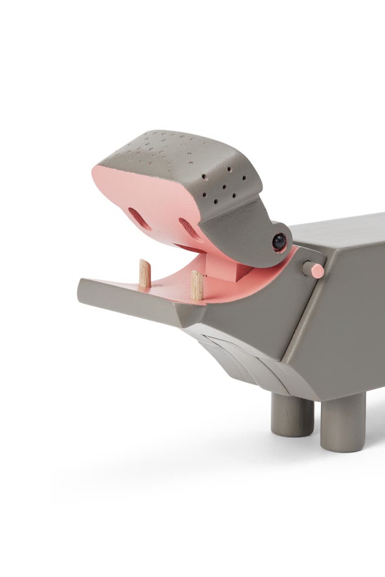 Kay Bojesen Hippo Liliput, Alternate, color, Grey