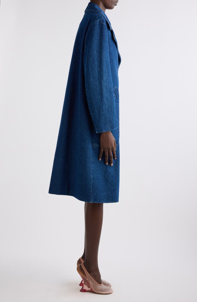 Dries Van Noten Ricca Denim Coat, Alternate, color, 