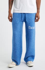 Elwood Intarsia Logo Baggy Sweatpants