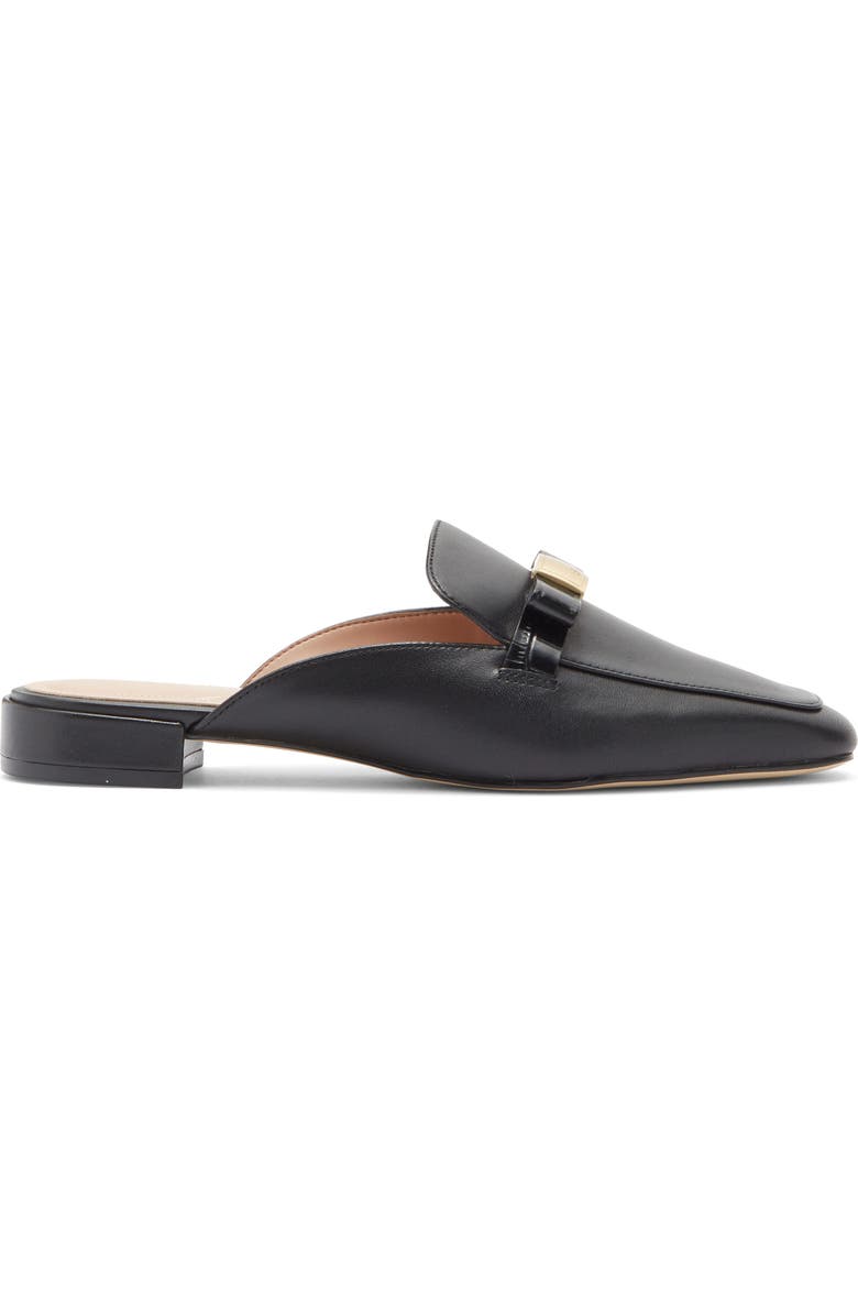 Cole Haan Pasha Bow Mule, Alternate, color, Black Leather