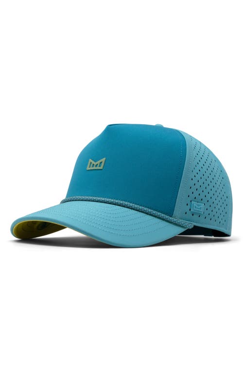 Melin Odysea Rope Bulls Icon Hydro Performance Snapback Hat In Blue