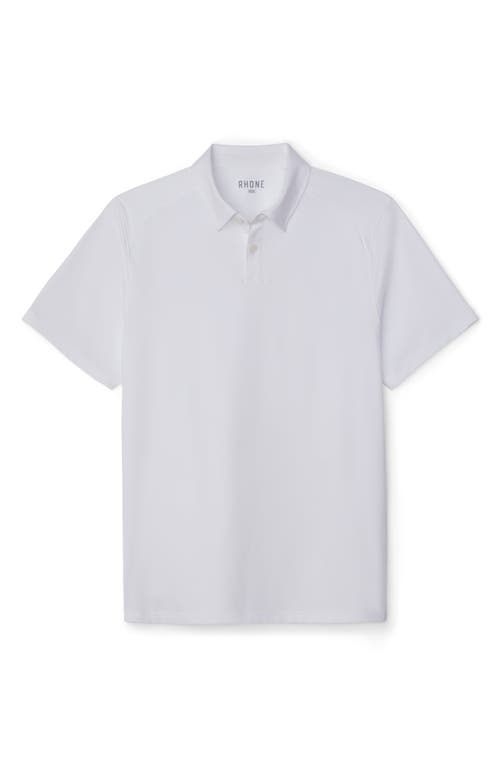 Rhone Regatta Pique Polo In White